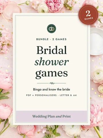 Bridal Shower Games cover