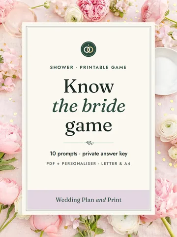Know the bride game cover