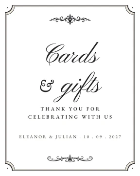 Copperplate signs pack (10 signs)