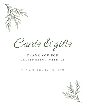 Signs Pack (10 signs), Olive Grove