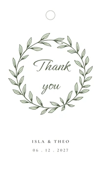 Favor Tags & Bottle Labels, Olive Grove